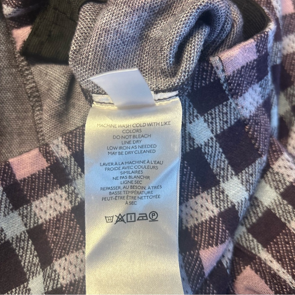 Maeve from Anthropologie Women’s Cropped Flare Pants in Purple Plaid, Size XS - Picture 12 of 13